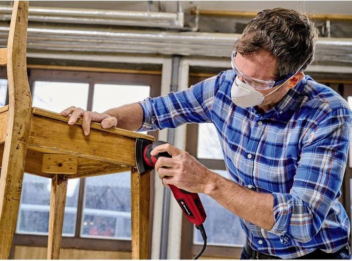Produktbild Einhell TC-DS 20 E 4464255 Deltaschleifer mit Zubehör 200W 90 x 90 x 90mm (Deltaschleifer, 200 W)