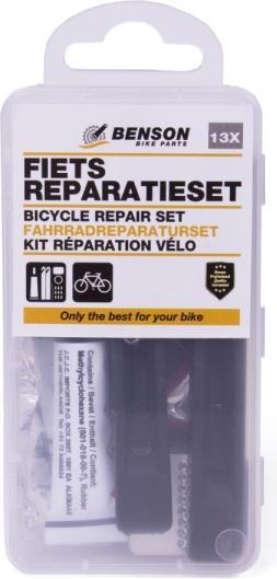 Immagine prodotto Benson Set di riparazione per biciclette 12 pezzi