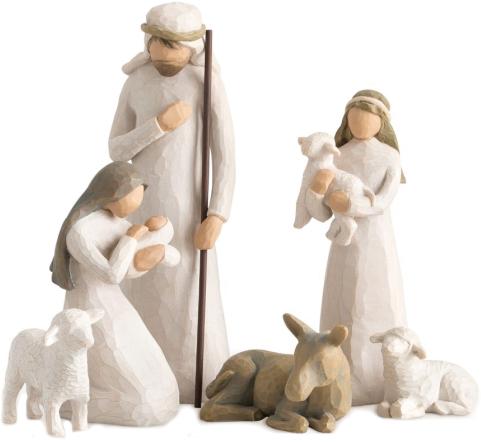 Immagine prodotto Willow Tree Statuetta decorativa della Nascita della Sacra Famiglia
