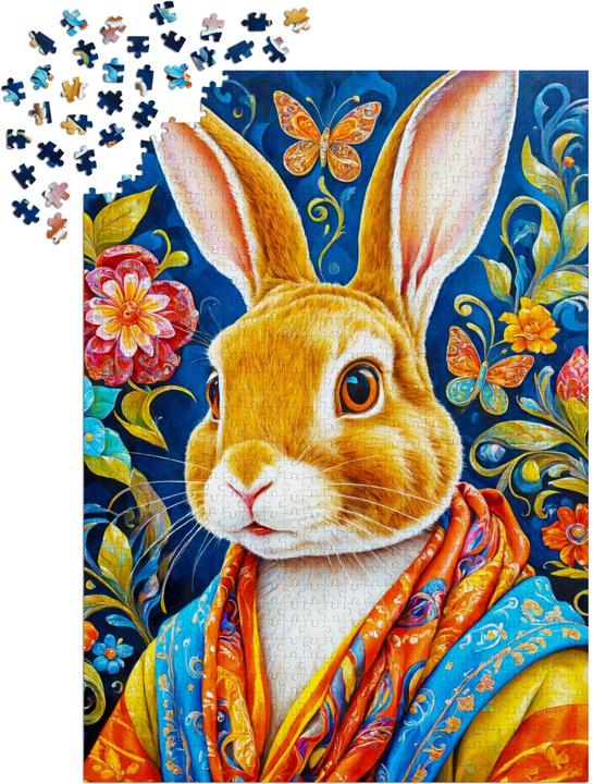 Image du produit Enjoy Puzzle Puzzle 1000 pièces - Cool Rabbit (1000 pièces)