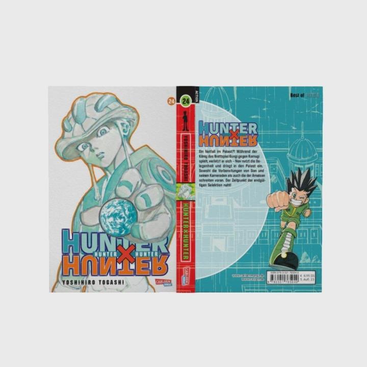 Produktbild Hunter x Hunter, Band 24 (Deutsch, Yoshihiro Togashi, 2009)