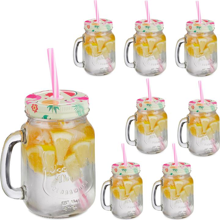 Actual product image Relaxdays 8x drinking glass (0.50 l, 1 x)
