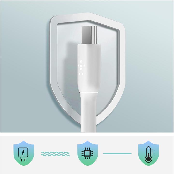 Actual product image Belkin USB A - USB C (1 m, USB 2.0)