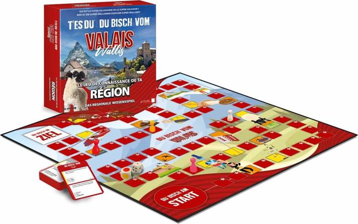 Immagine prodotto Unique Du bisch vo Valais / Vallese (Francese, Tedesco)