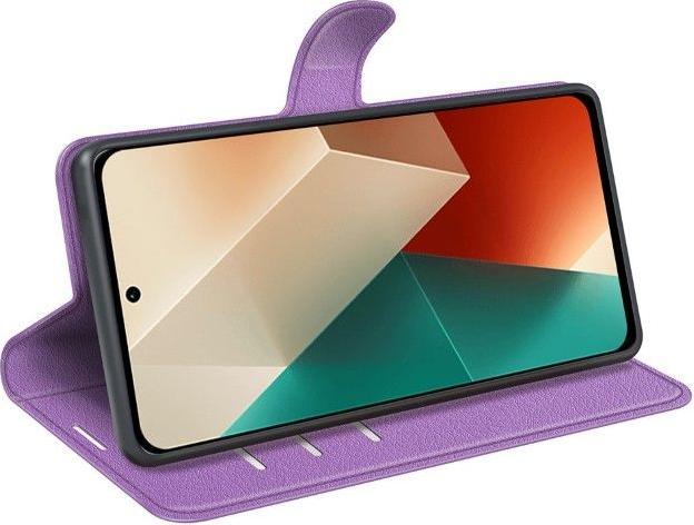 Immagine prodotto MU Classic Serie di copertine per libri in pelle Litchi (Xiaomi Redmi Note 13 5G)