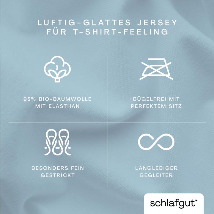 Image du produit schlafgut Knitted Jersey (Housse de couette, 200 x 200 cm)