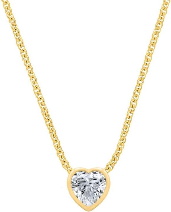 Actual product image Candy Elizabeth necklace, 925 sterling silver, gold-plated (18k gold-plated, 925 Sterling silver, 42 - 45 cm)