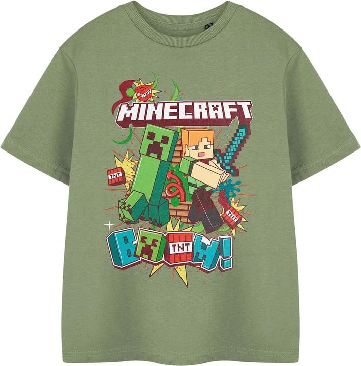 Produktbild Minecraft Boom TShirt Jungen kurzärmlig (140)