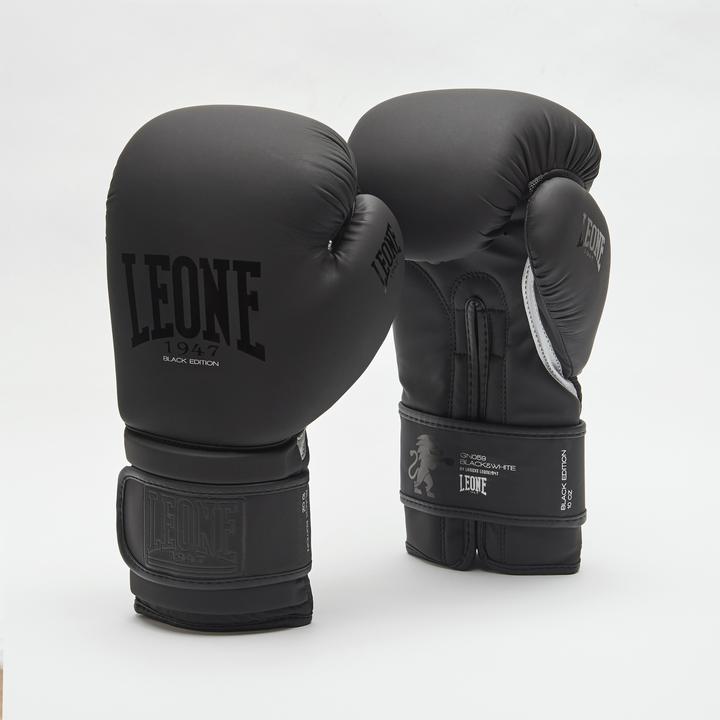 Immagine prodotto Leone BOXGLOVES BLACK 16oz (16 OZ, Taglia unica)