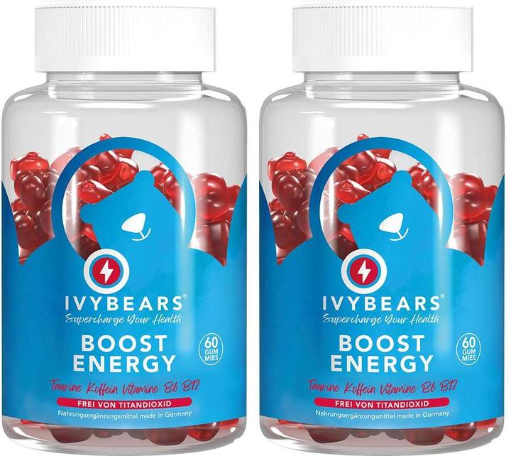 IVYBears Boost ENERGY 2-Pack (2 Stück, Gummies, 300 g)
