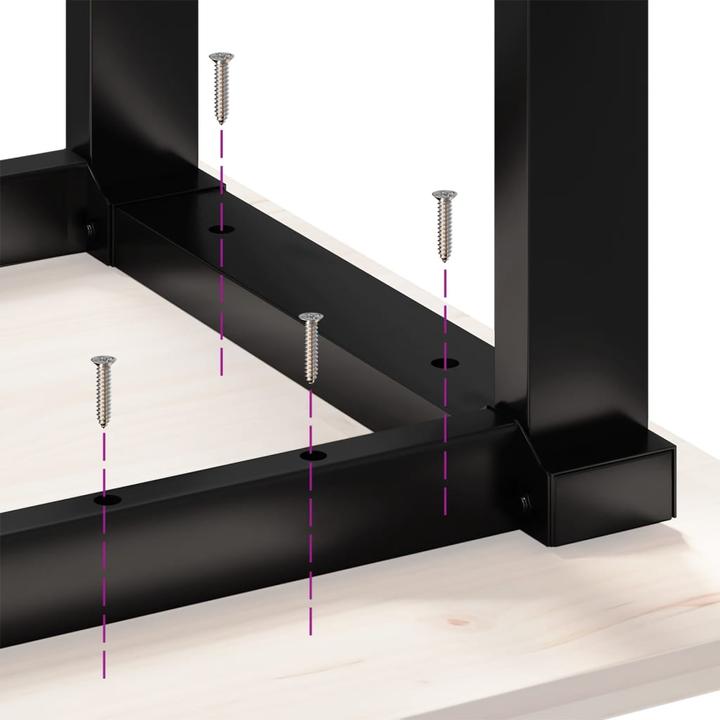 Produktbild VidaXL Neukalen (80 x 80 x 45 cm)