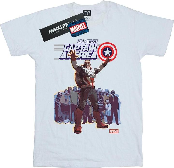 Captain America Sam Wilson Cover TShirt (3XL)
