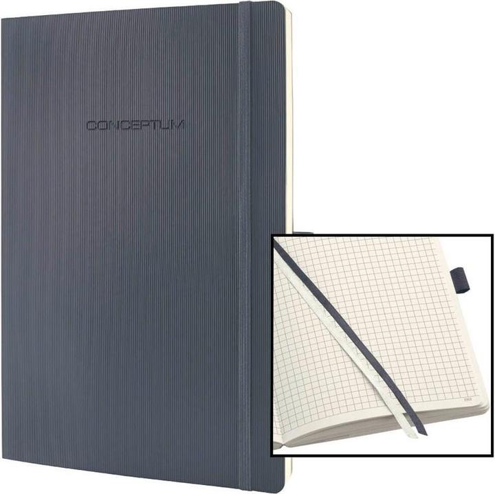 Actual product image Sigel Notebook CONCEPTUM Softcover Softwave (A4, Checked, Soft cover)
