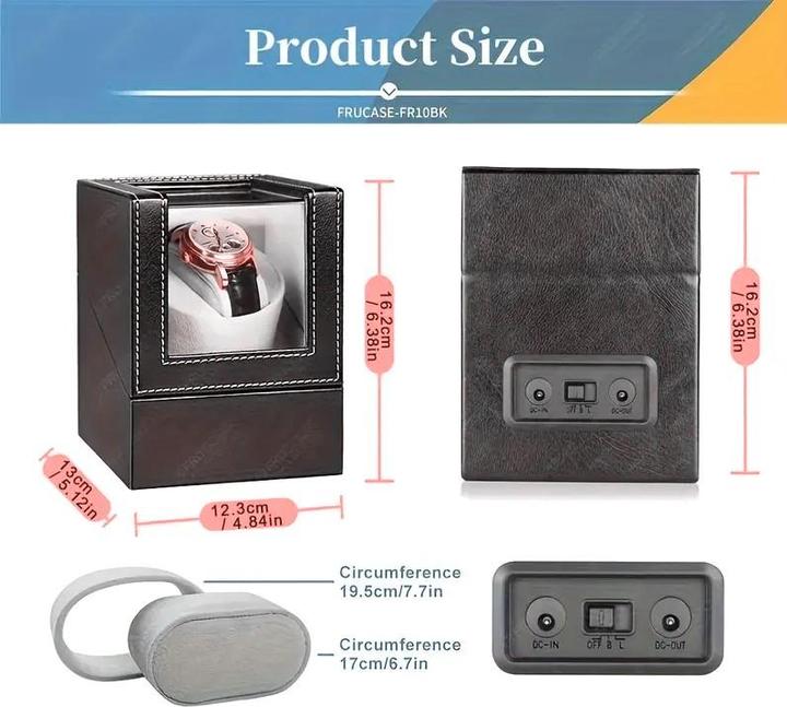 Image du produit Cbx Automatischer Uhrenbeweger für 1 Uhr Braun (1 x)