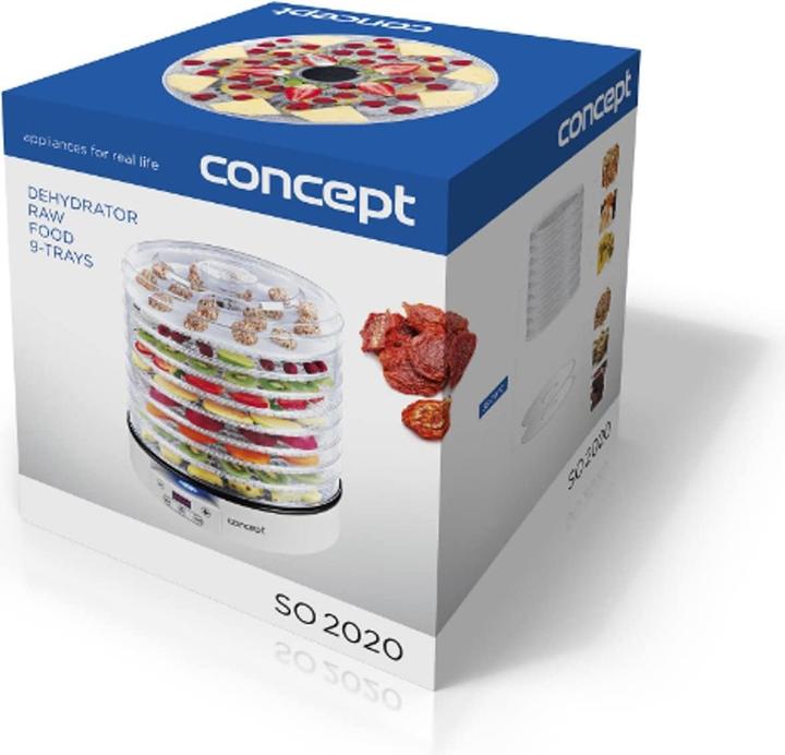 Actual product image Concept SO2020 Food dehydrator