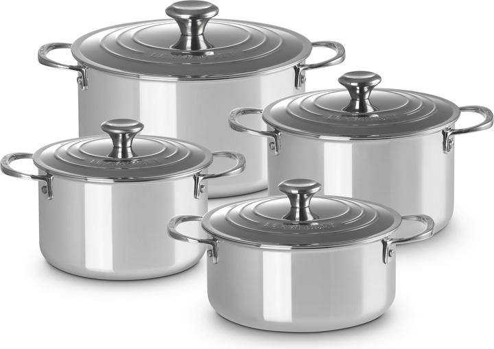 Actual product image Le Creuset 3-ply plus (Pot, Aluminium, Stainless steel)
