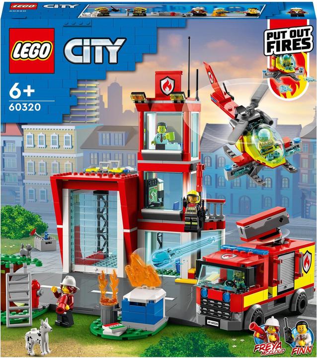 Actual product image LEGO Fire station (60320, LEGO City)