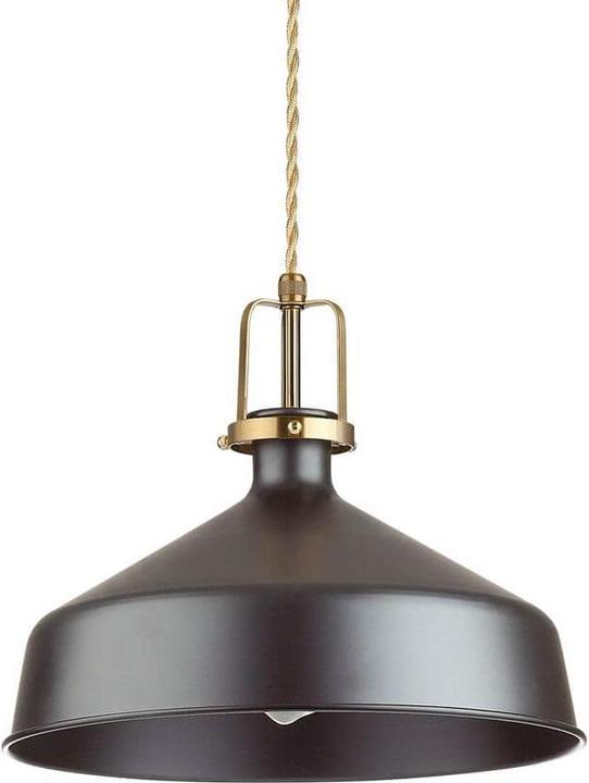 Actual product image Ideal lux ERIS pendant light E27 ⌀210mm dimmable black 249056 (E27)