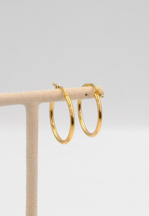 Produktbild Muau Creolen (750/18K Gelbgold)