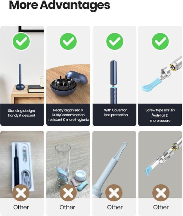 Actual product image Bebird Ear Cleaner M9 S Baloo