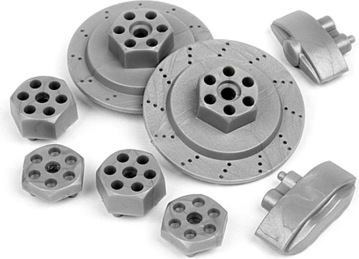 Actual product image HPI E10 Hex Hub Set