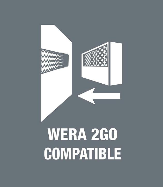 Produktbild Wera Kraftform 2go 100 (Phillipps-Kreuzschlitz (PH), Schlitzschrauben, Torx (TX), Pozidriv-Kreuzschlitz (PZ))