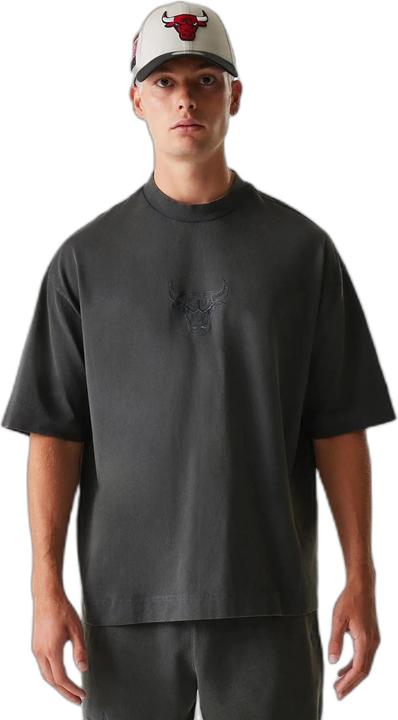 New Era T-Shirt-Box Chicago Bulls Washed