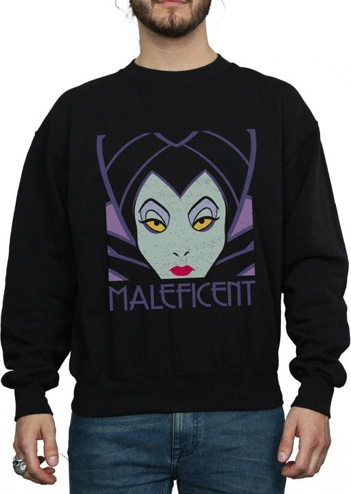 Produktbild Disney Maleficent Cropped Head Sweatshirt (S)