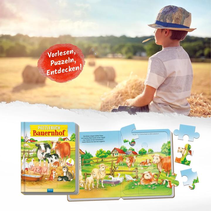 Produktbild Trötsch Verlag GmbH & Co. KG Puzzlebuch Bauernhof