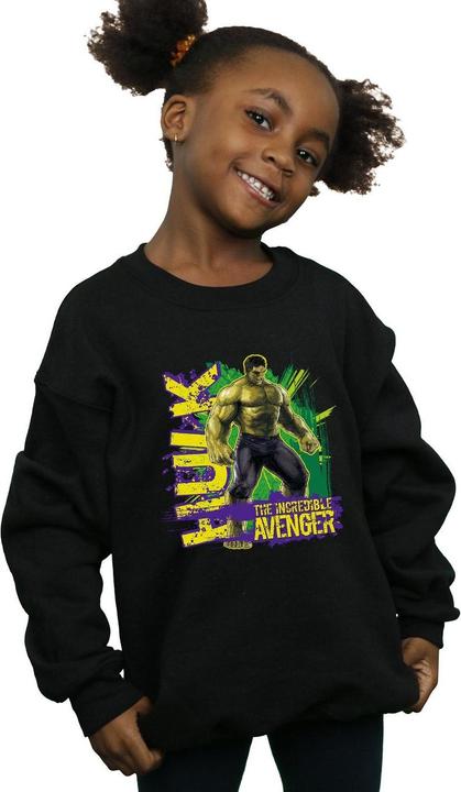 Image du produit - Sweat AVENGERS HULK INCREDIBLE AVENGER - Fille (128)