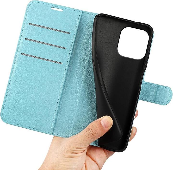 Immagine prodotto Cover-Discount iPhone 15 Pro Max - Custodia in pelle blu (Apple iPhone 15 Pro Max)