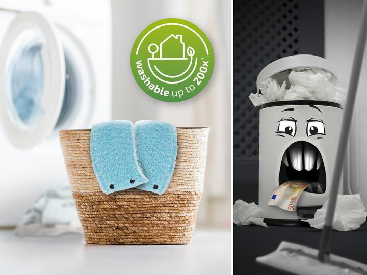 Actual product image Leifheit Housse CLEAN TWIST XL / Combi XL super soft 2 pièces (2 pcs.)
