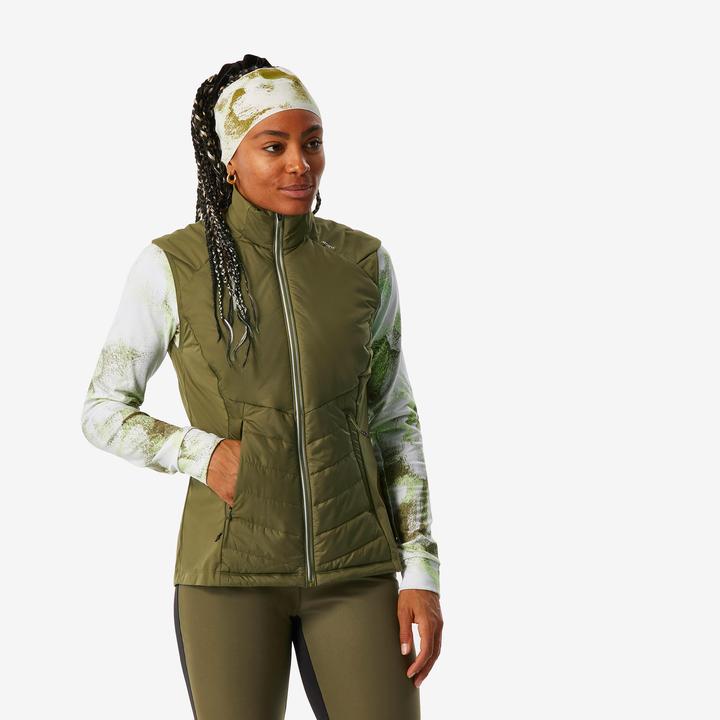 Produktbild Inovik Langlaufweste Damen - 500 khaki (L)