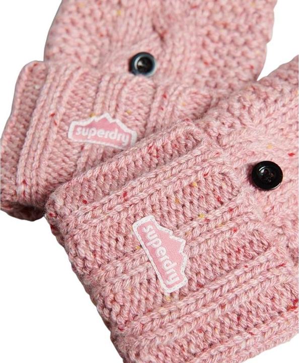 Image du produit Superdry Gants en maille torsadée femme (Taille unique)