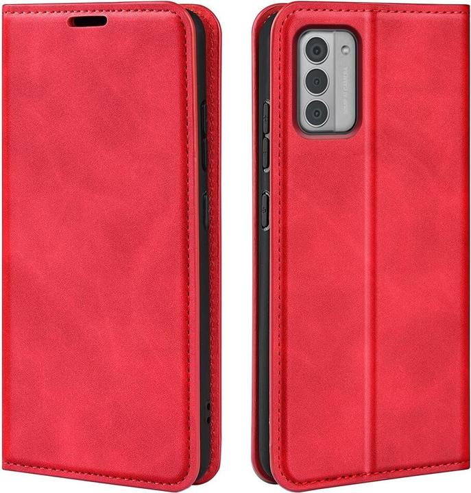 Image du produit Cover-Discount Nokia G42 - Housse Stand Flip Case rouge-copie (Nokia G42)