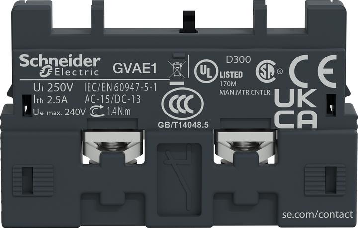 Actual product image Schneider Electric Auxiliary contact module