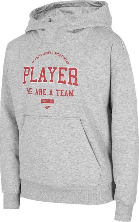 Image du produit 4F Sweatshirt garçon cool gris clair chiné HJZ22 JBLM006 27M 152cm (27)
