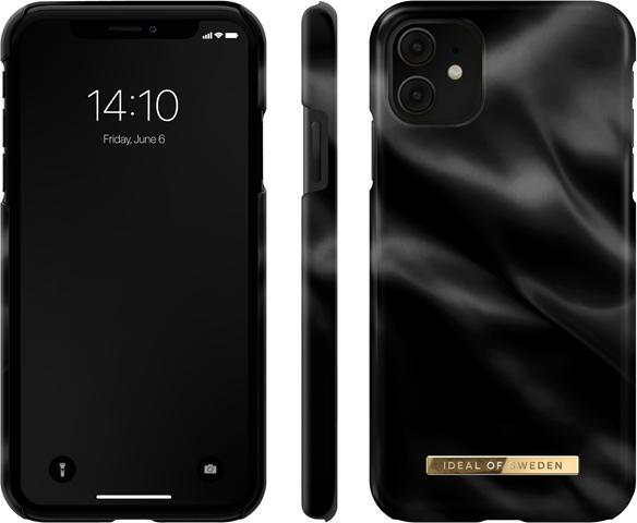 Immagine prodotto iDeal Of Sweden Designer Copertina rigida in raso nero (Apple iPhone XR, Apple iPhone 11)