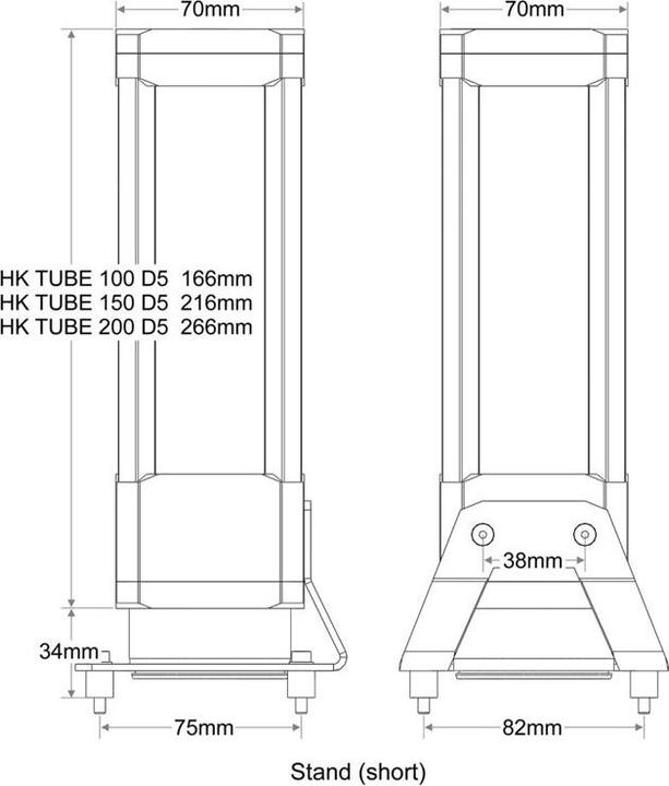 Produktbild Watercool HEATKILLER Tube 150 D5