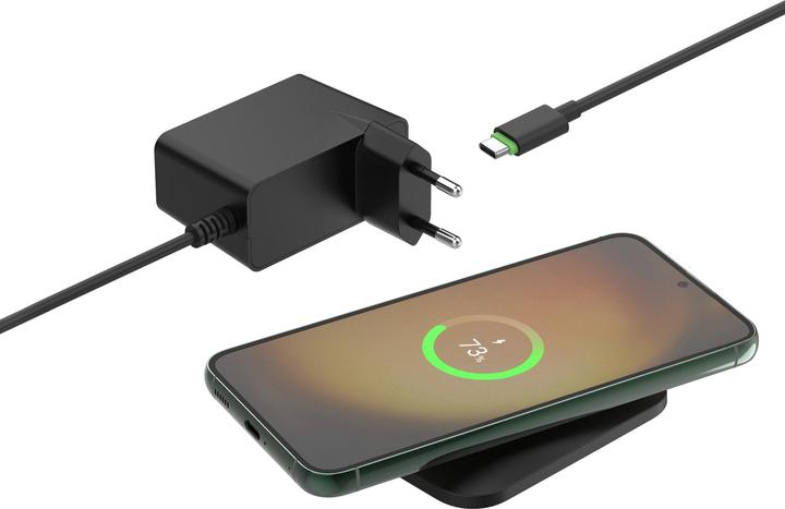 Produktbild Belkin Qi 15w Charging Pad White w/PSU (15 W)