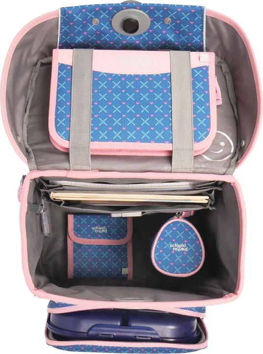 Actual product image School-Mood Champion Maxx Pro Mila 7-piece school bag set (22 l)
