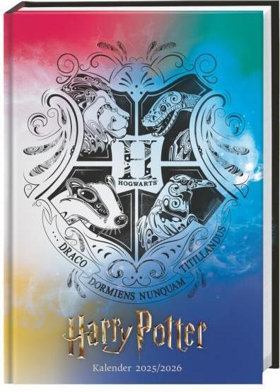 Immagine prodotto Harry Potter Hogwarts Schülerkalender A5 2026 - 17 Monate ab August 2025 (A5, Tedesco)