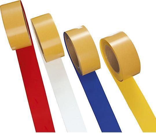 Produktbild Moravia Bodenmarkierungsband, staplergeeignet, Vinyl, Breite 50 mm, gelb (50 mm)
