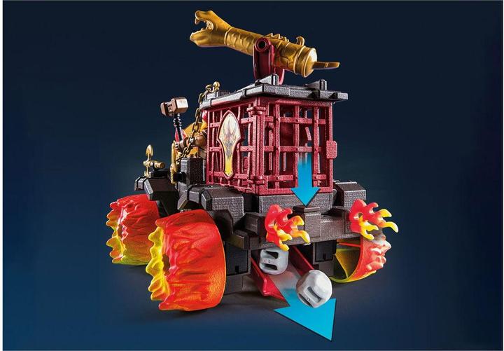 Produktbild Playmobil Burnham Raiders - Feuerkampfwagen (71299, Playmobil Novelmore)