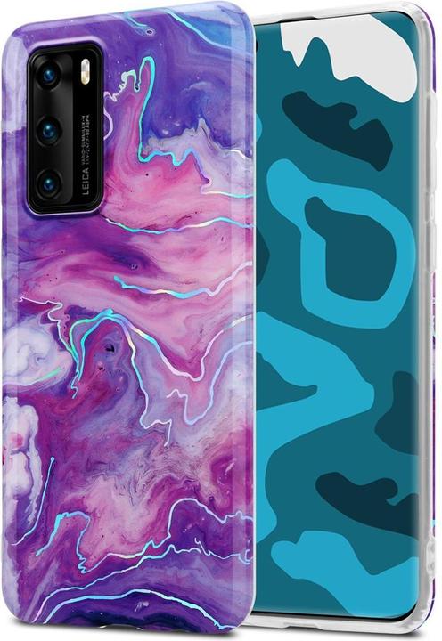 Purple Pink Marble No. 19