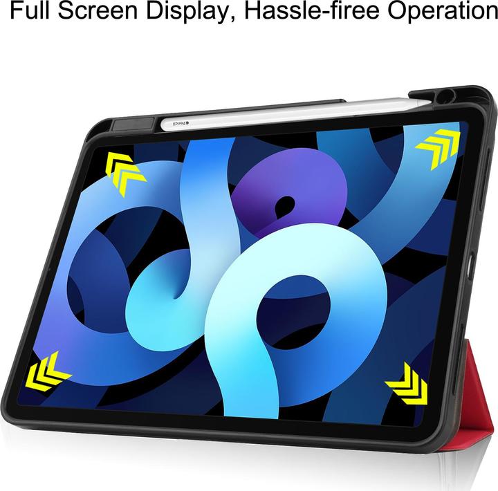 Produktbild Lobwerk Etui für Apple iPad Air 4 (4th Generation) A2072/A2316/A2324/A2325 10.9 Zoll 2020/2022 Case Schutz H (X)