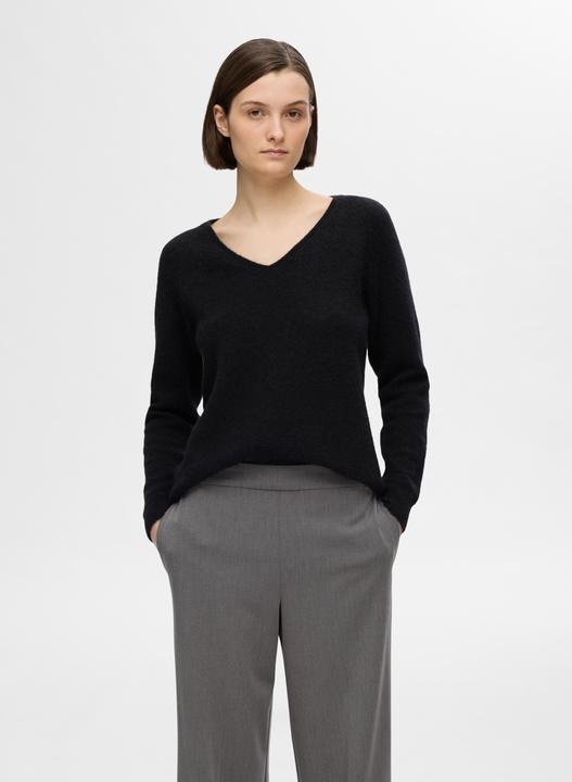 Actual product image Selected Femme V-neck knit jumper (XL)
