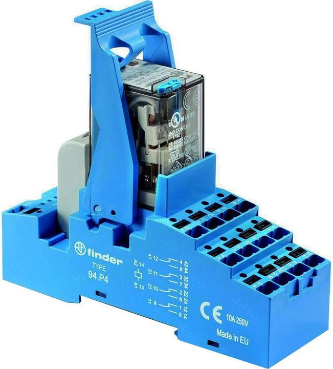 Actual product image Finder 58.P4.9.012.0050 Relay module Rated voltage: 12 V/DC Switching current (max.):