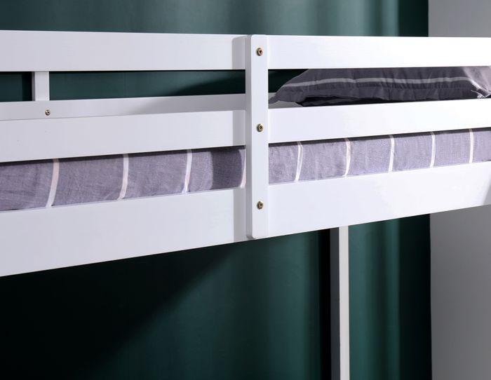 Actual product image Swisshandel24 Lilly loft bed 90x200 cm / 140x200 cm, white (140 x 200)