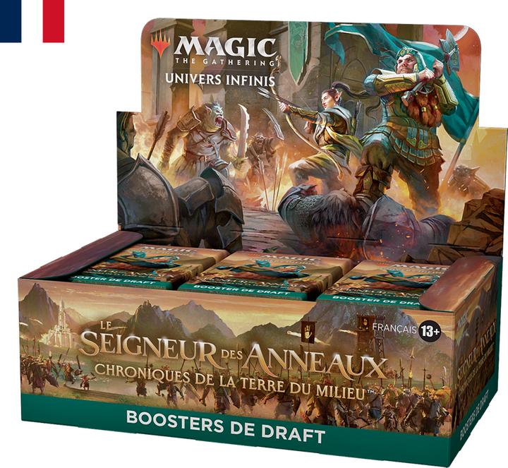 Image du produit Magic the Gathering The Lord of the Rings: Tales of Middle-earth (Français, Affichage du booster)